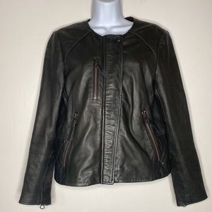 Madewell Black Leather Jacket